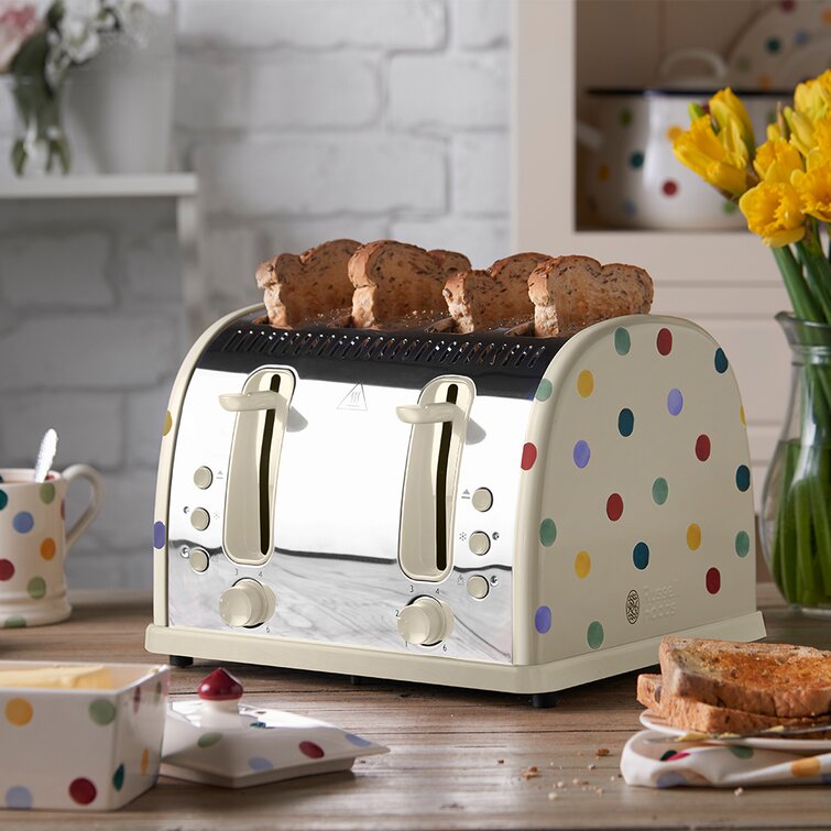 Russell Hobbs Emma Bridgewater Polka Dot Slice Toaster Wayfair Co Uk